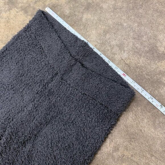 Aerie Marshamallow dark gray fuzzy lounge pants - Picture 3 of 5